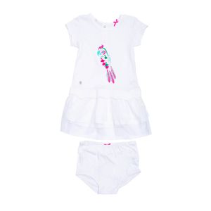 Vestido Bebe Niña C/Calzon
