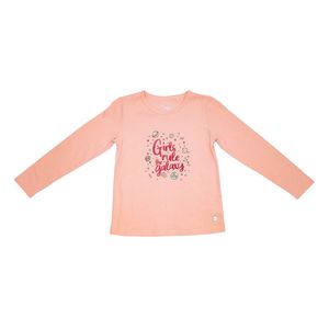 Polera M/L Estampada Niña