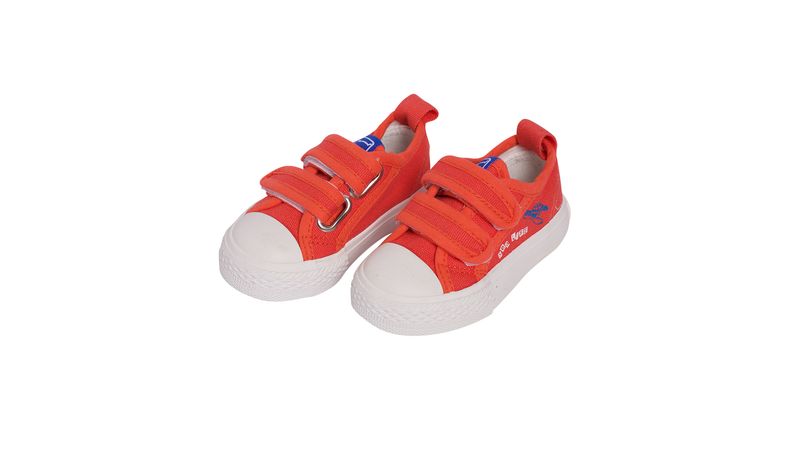 Ripley - ZAPATILLA LONA ECO BEBE NIÑO ROJO