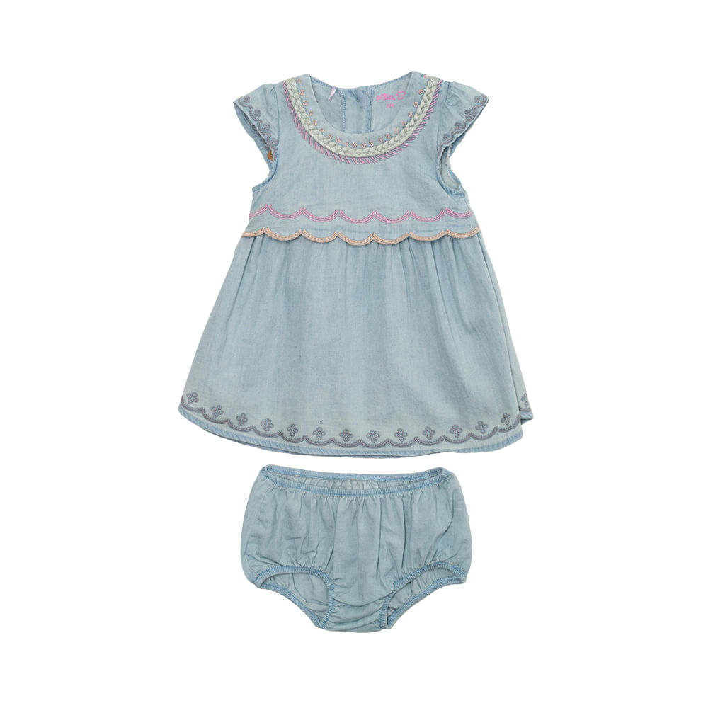 Vestido Bebe Niña