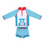 Traje-De-Baño-Uv-2-Pcs-Bebe-Niño