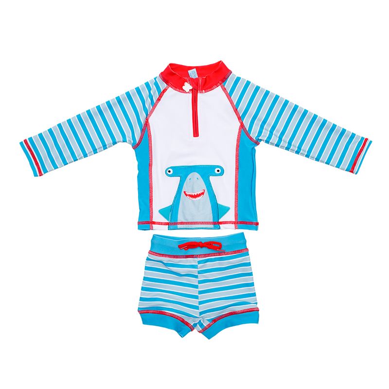 Traje-De-Baño-Uv-2-Pcs-Bebe-Niño