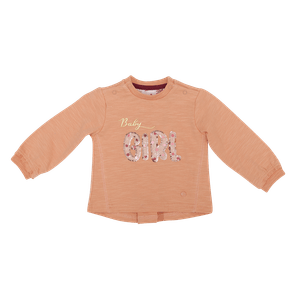 Polera M/L Bebé Niña Naranja