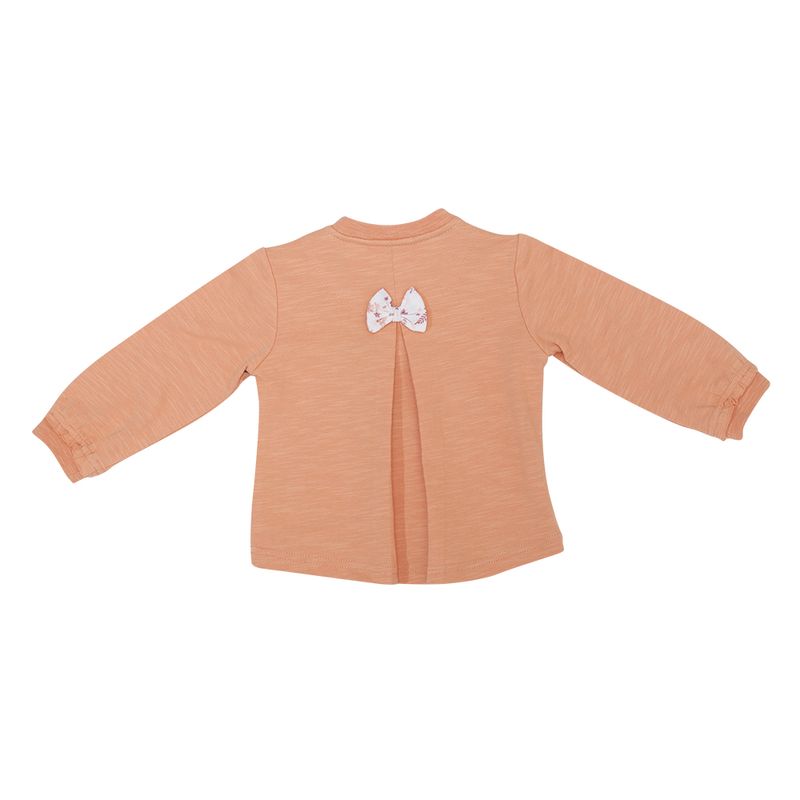 Polera-M-L-Bebe-Niña-Naranja-