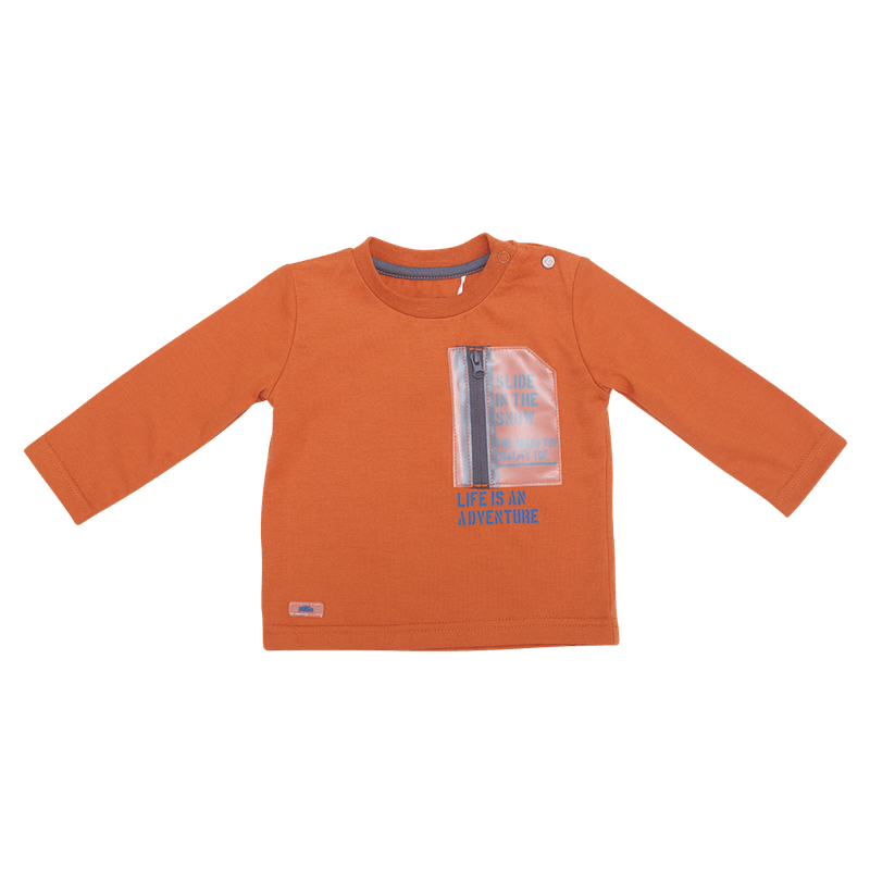 Polera-Bebe-Niño-M-L-Ocre-