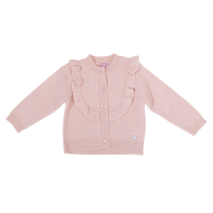 Chaleco Bebe Niña Rosado