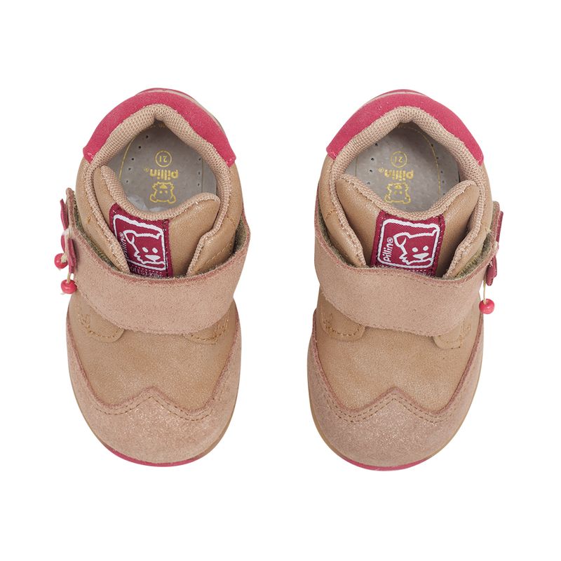 Zapato-Bebe-Niña-Beige-