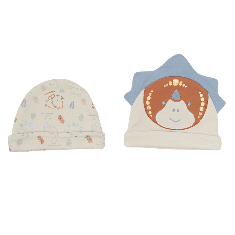 Pack-2--Gorro-Bebe-Niño-Estampado-Multicolor-