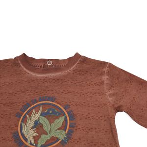 Polera M/L Bebé Niño Naranja