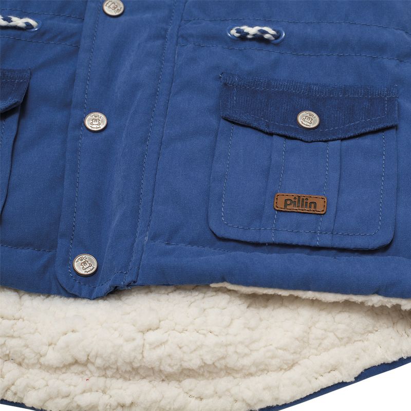 Chaqueta-Bebe-Niño-Azul-