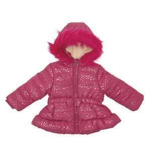 Parka C/Capucha Bebé Niña Burdeo
