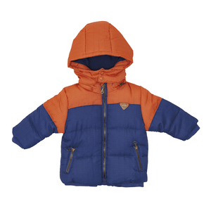 Parka C/Capucha Bebé Niño Azul