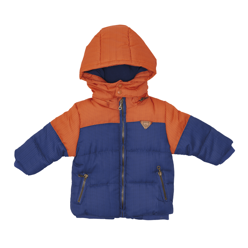Parka C/Capucha Bebé Niño Azul