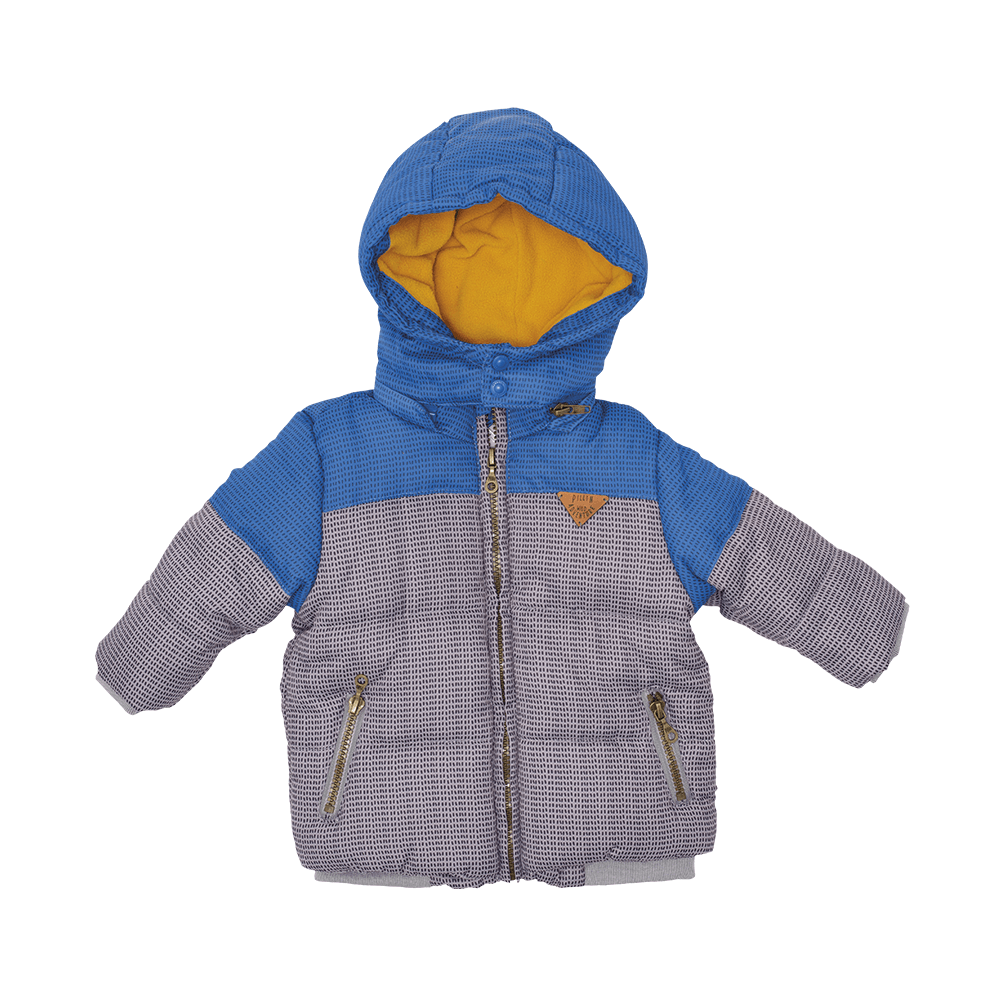 Parka C/Capucha Bebé Niño Gris