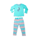 Pijama-2-Pcs-Niña-Celeste-