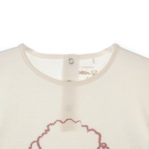 Polera M/L Bebé Niña Crudo