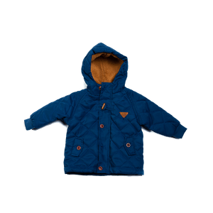 Chaqueta C/Capucha Bebé Niño Azul
