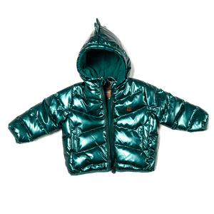 Parka C/Capucha Bebé Niño Verde