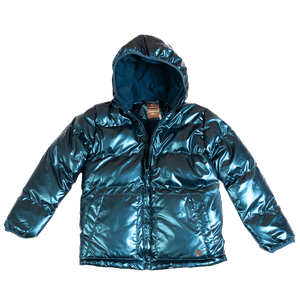 Parka C/Capucha Bebé Niño Azul