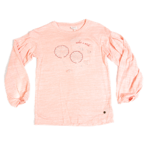 Polera M/L Niña Naranja