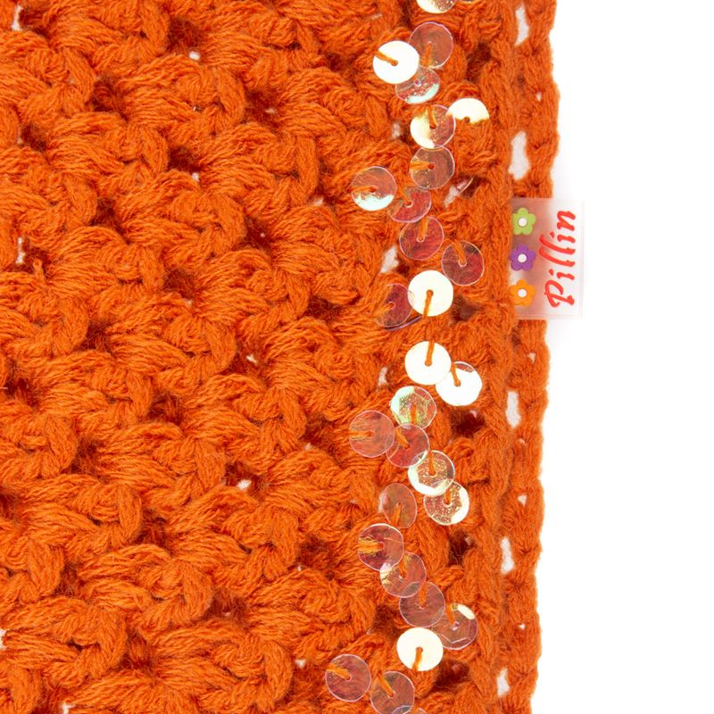 Gorro-Bebe-Niña-Naranjo-Pillin