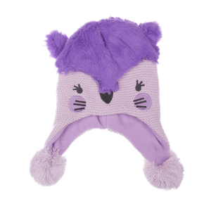 Gorro Niña Morado Pillin