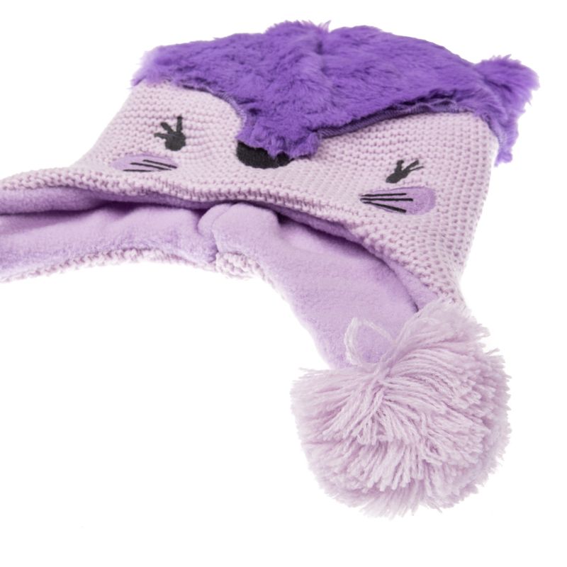 Gorro-Niña-Morado-Pillin