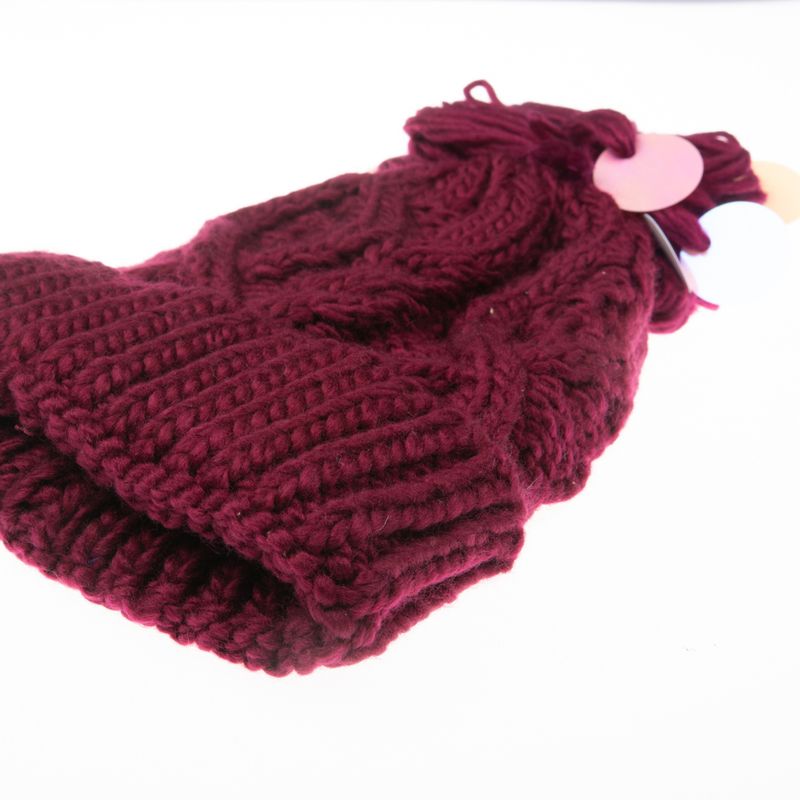 Gorro-Niña-Burdeo-Pillin