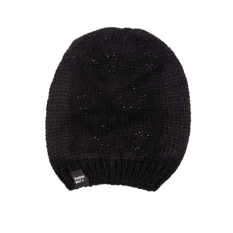 Gorro-Bebe-Niña-Negro-Pillin