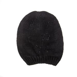 Gorro Bebe Niña Negro Pillin