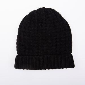 Gorro Bebe Niña Negro Pillin