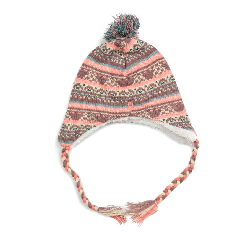 Gorro-Bebe-Niña-Orejeras-Y-Pompon-Lila