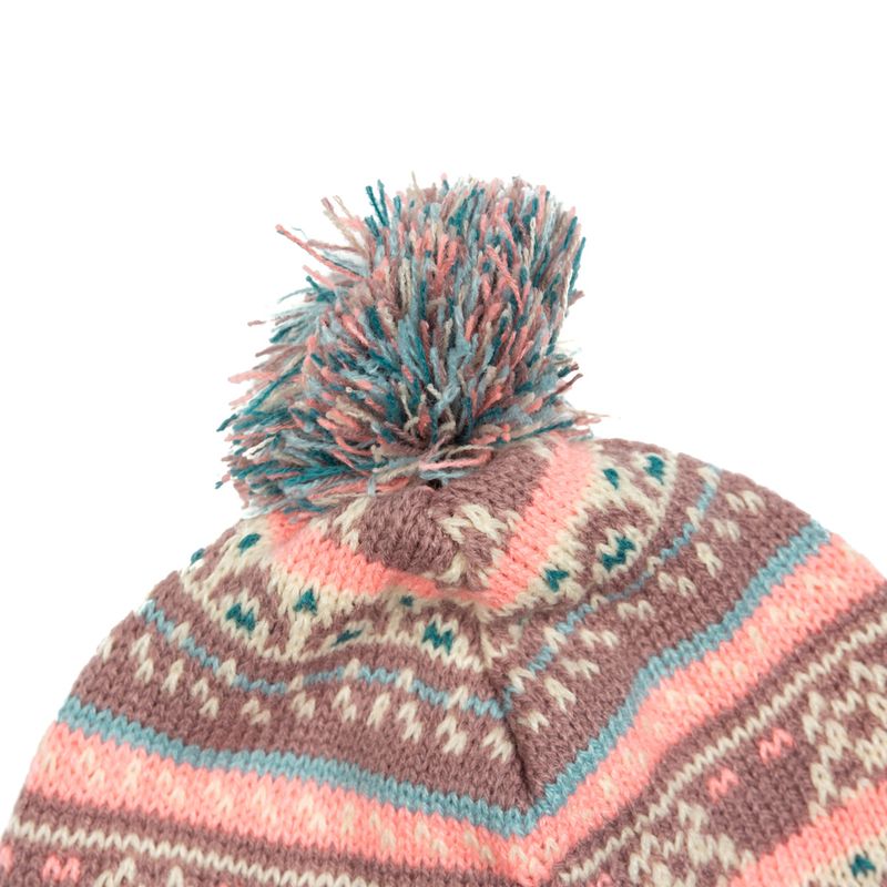 Gorro-Bebe-Niña-Orejeras-Y-Pompon-Lila