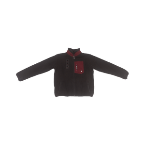 Polerón Niño Sherpa Gris Oscuro