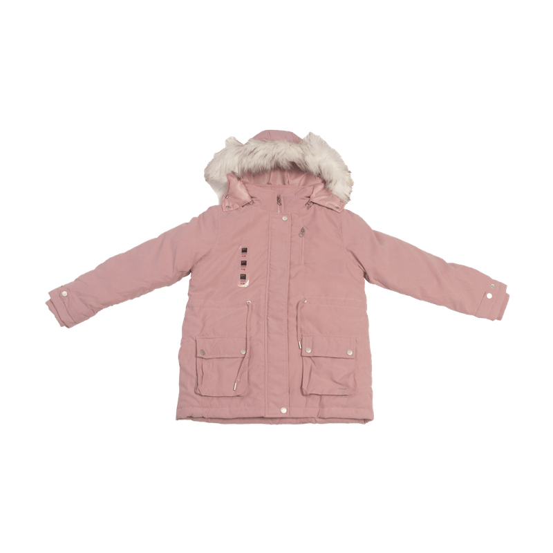 Parka-Niña-Lila