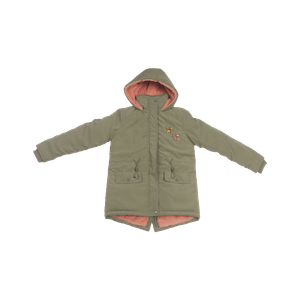 Parka Niña Verde