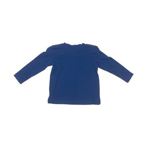 Polera Niño M/L Estampada Azul