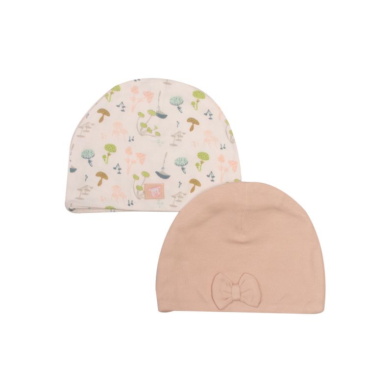 Pack-Gorro-Bebe-Niña-2-Pc-Multicolor