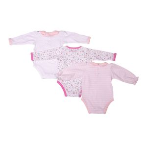 Set 3 Pzas Body Niña Multicolor