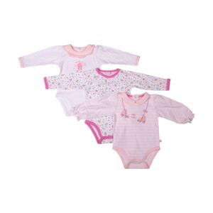 Set 3 Pzas Body Niña Multicolor