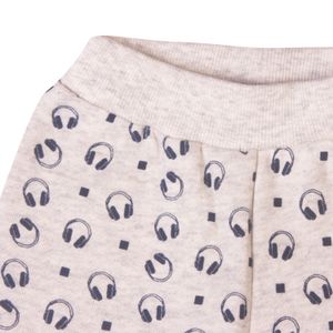 Pantalón Buzo Recién Nacido Niño Gris claro