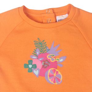 Polerón Bebe Niña Naranja