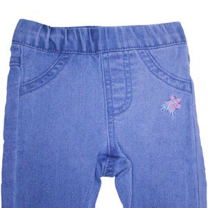 Jeans Bebe Niña Celeste
