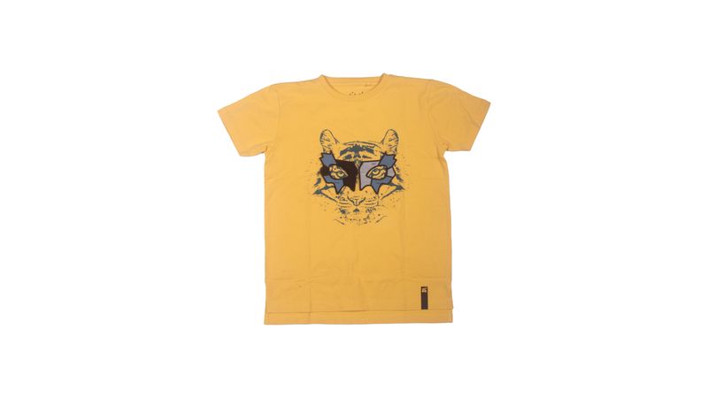 Polera Niño Amarillo Pillin Tienda Online Pillin
