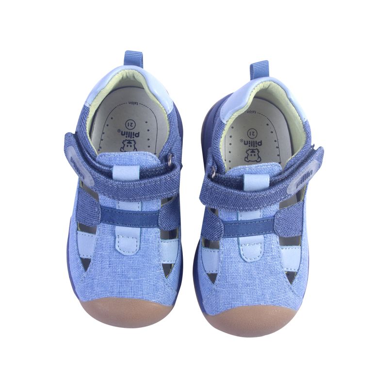 Sandalias-Bebe-Niño-Azul-