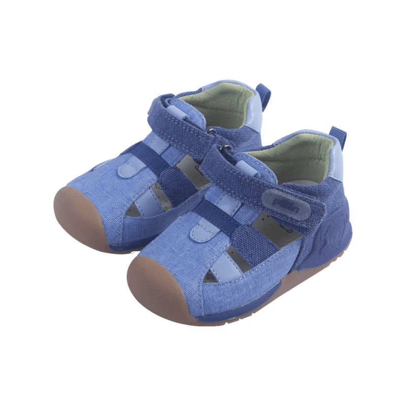 Sandalias-Bebe-Niño-Azul-