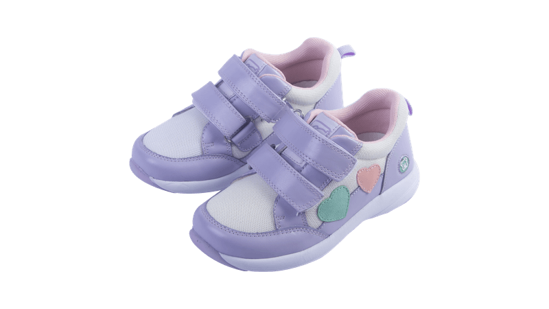 Zapatillas Bebe Niña Lila Pillin