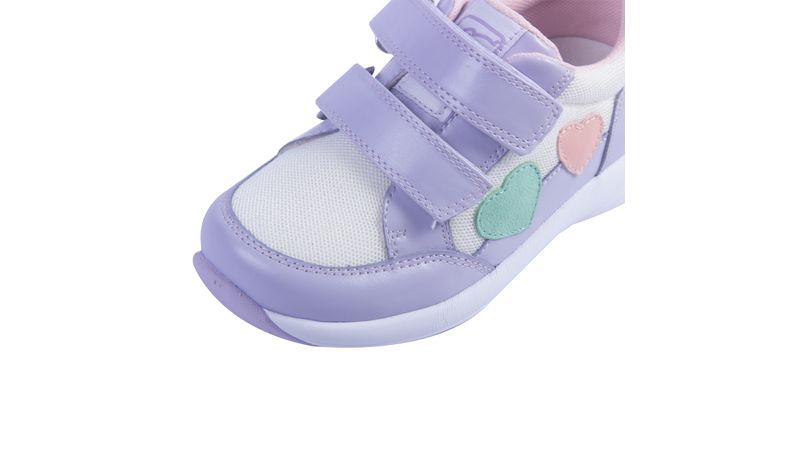 Zapatillas Bebe Niña Lila Pillin