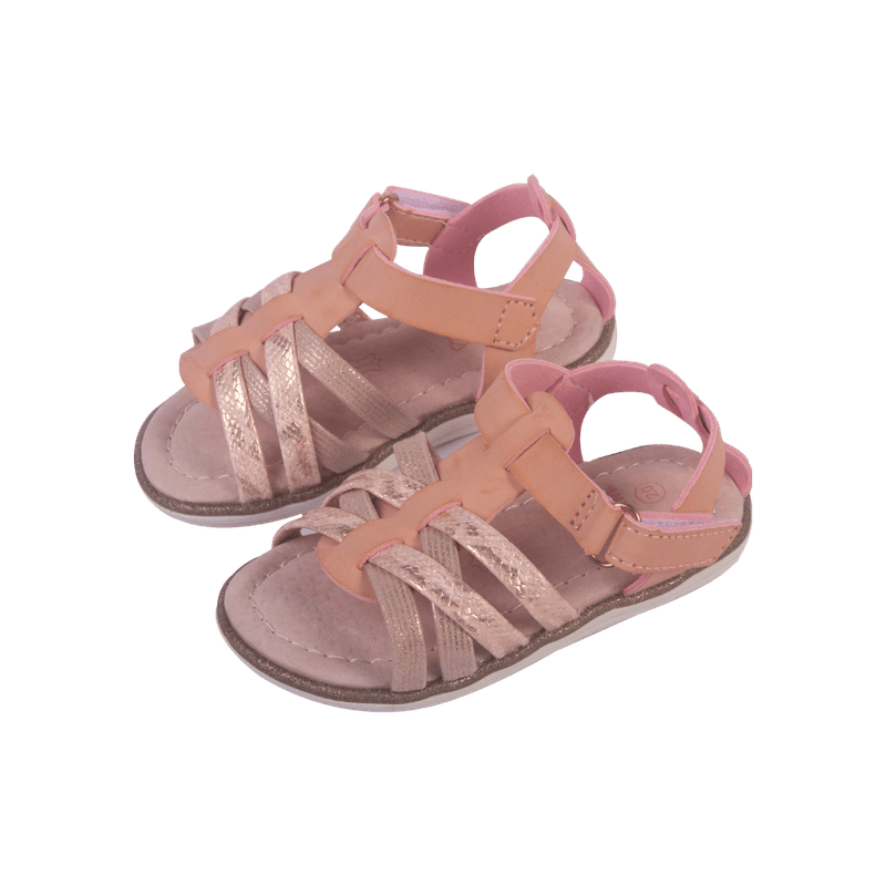Sandalias-Bebe-Niña-Coral-