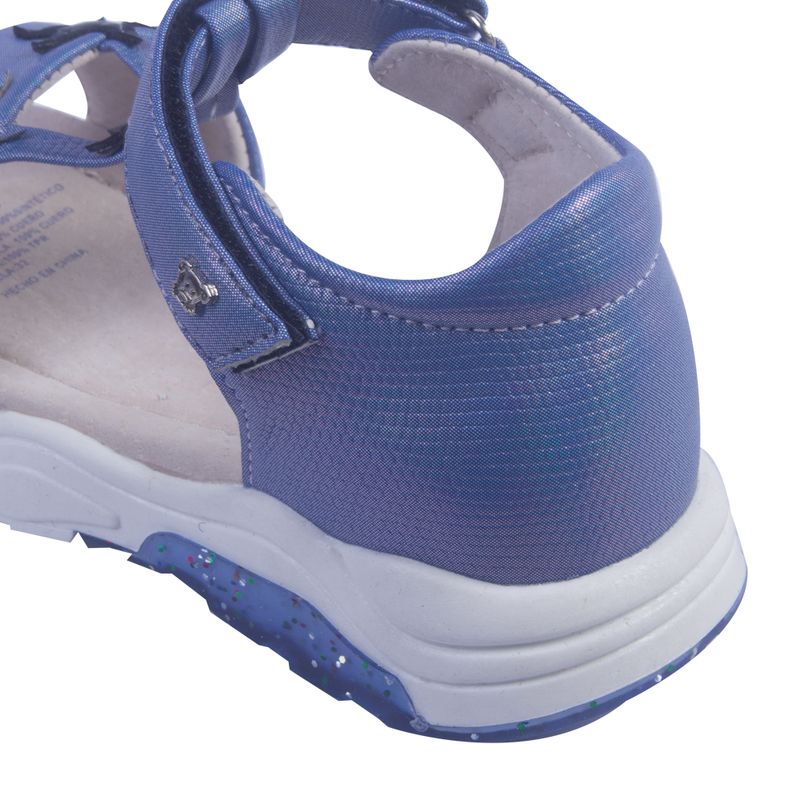 Sandalias-Niña-Azul-